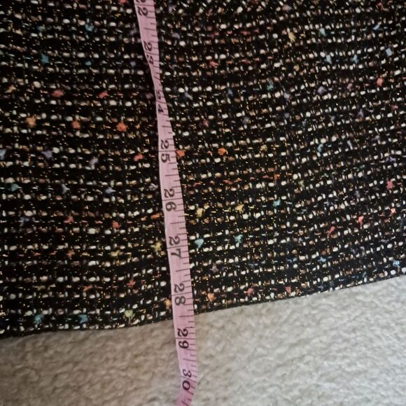 Sag Harbor Tweed Zip-Up Formal Evening Workwear Vintage Blazer Warm Fall Sz 14 - Picture 10 of 10